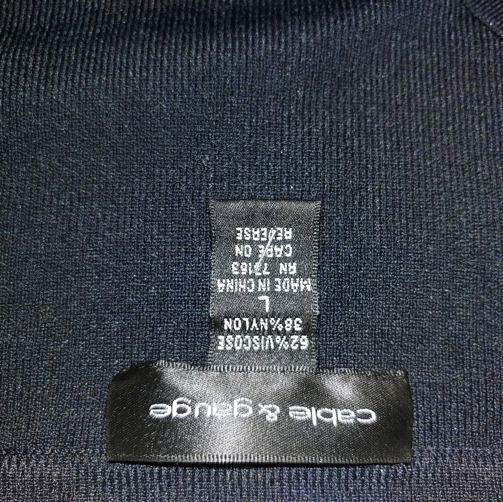 Cable & Gage Black Swing Top L - Picture 2 of 5
